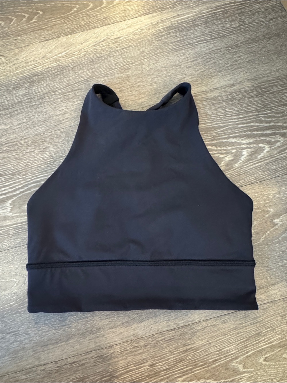 lululemon athletica Black High-Neck Sports Bra